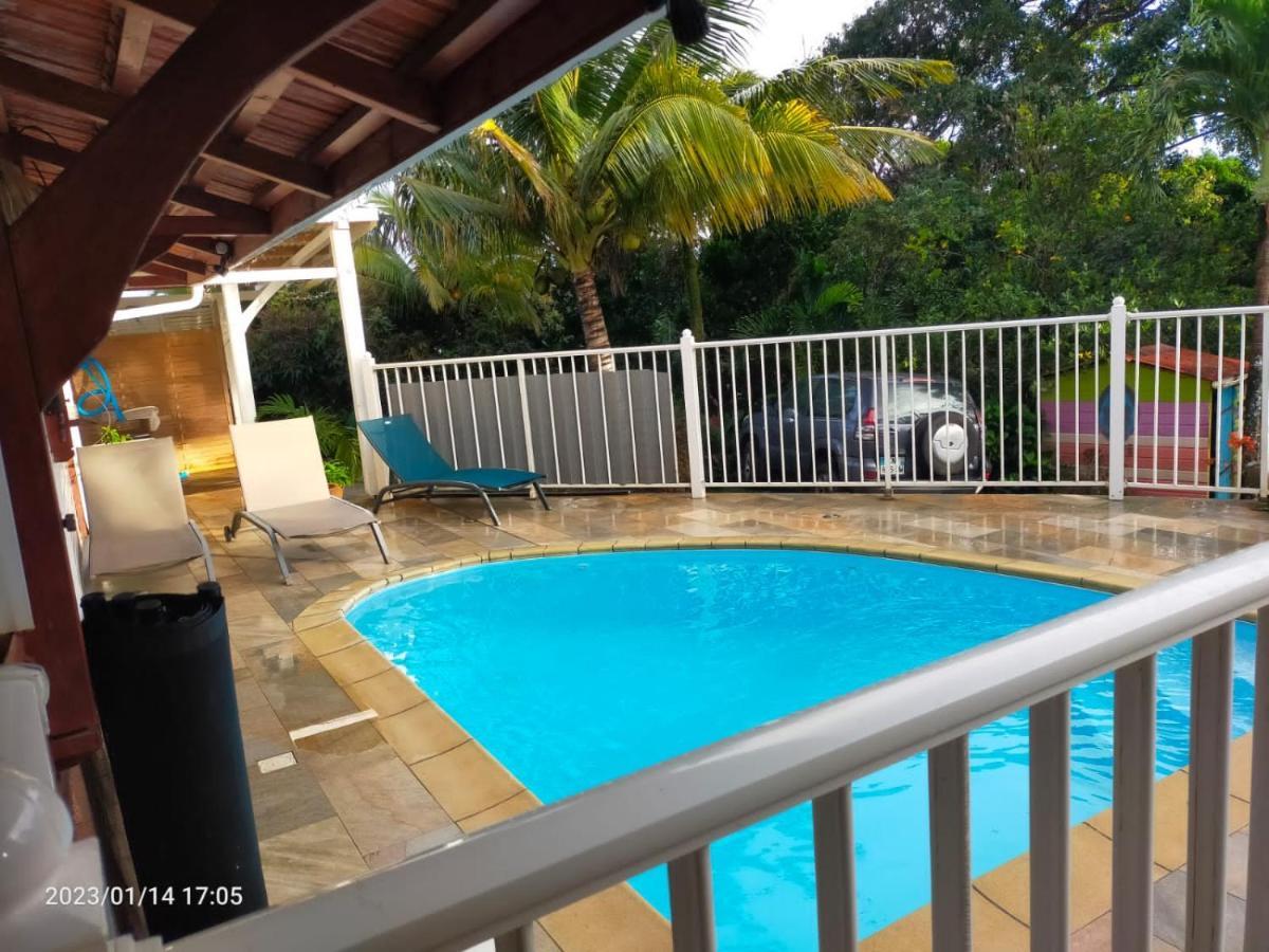 Douceur Des Hauteurs Bas De Villa, Piscine Privee Sainte-Luce Exterior photo